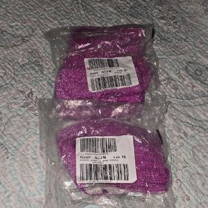Pink Victoria's Secret Purple Glitter Swim - Two-Pack